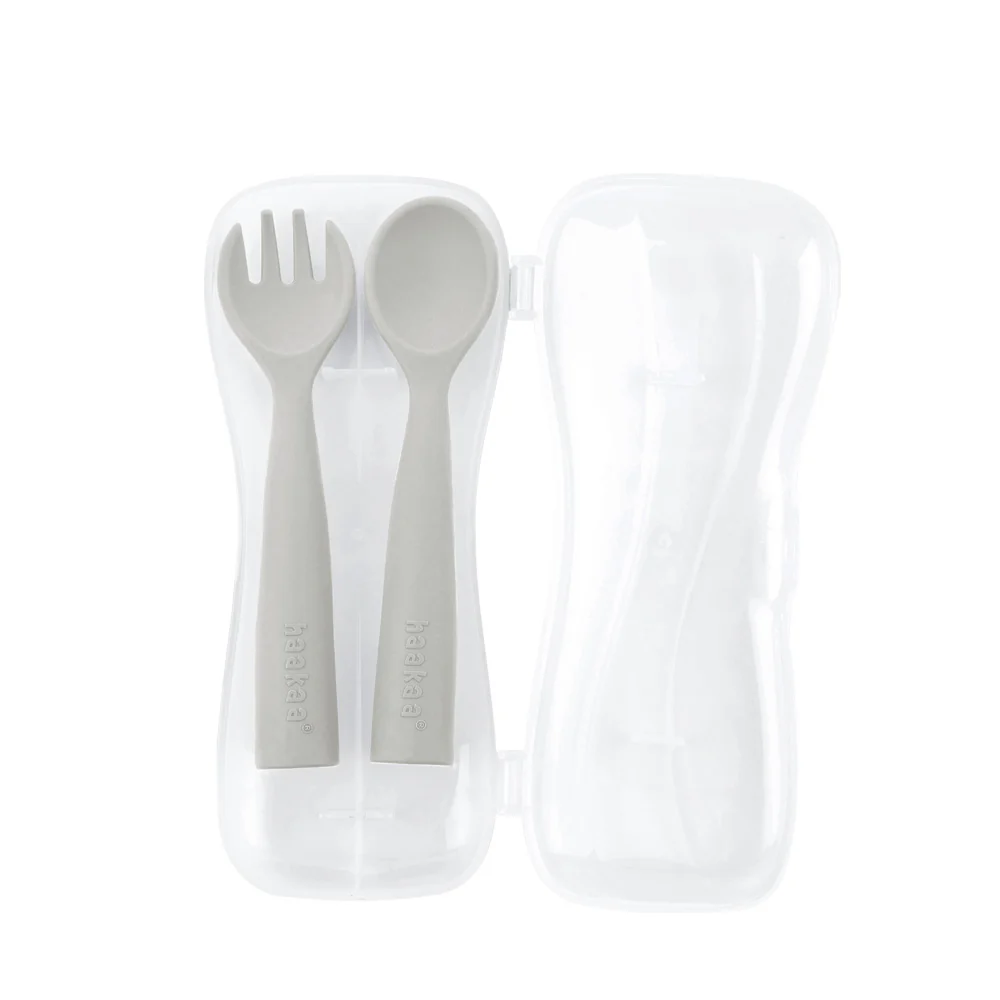Haakaa Bendy Silicone Cutlery Set - Image 5