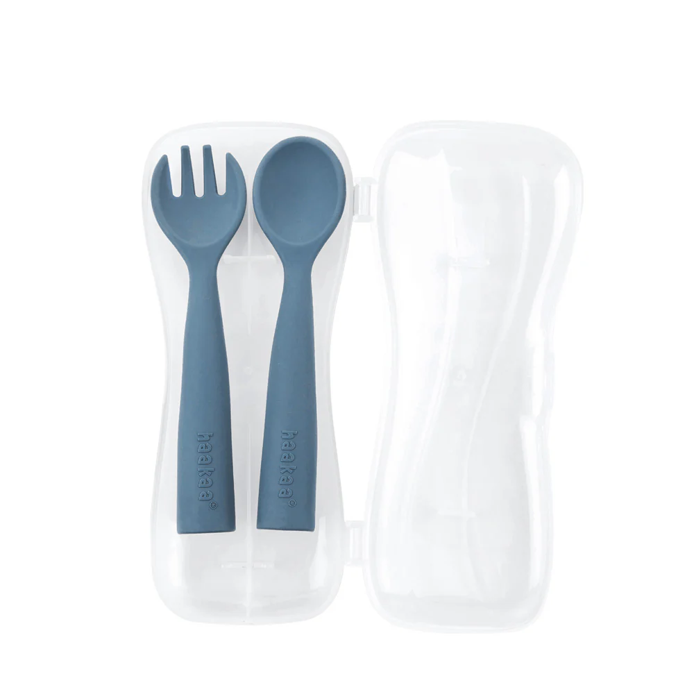 Haakaa Bendy Silicone Cutlery Set - Image 6