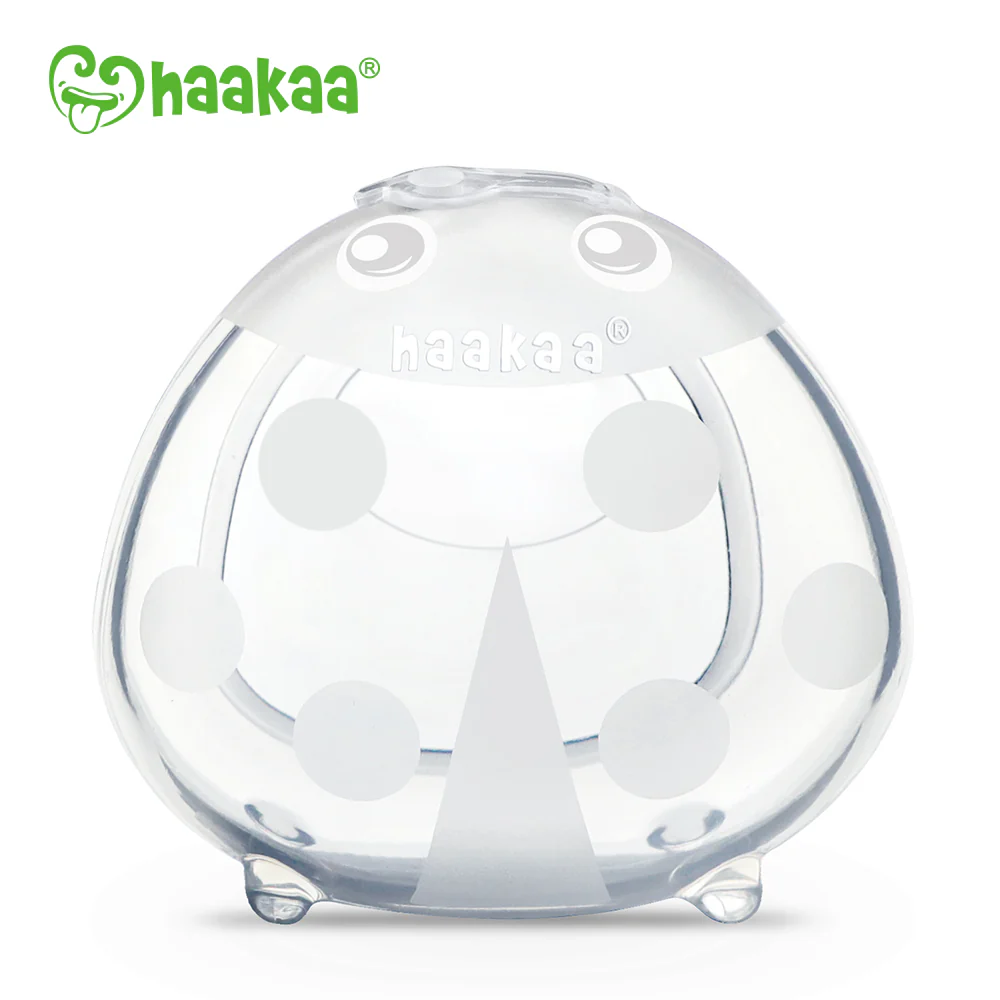 Haakaa Ladybug Silicone Milk Collector 2.5 oz/75 ml (Pack of 6)