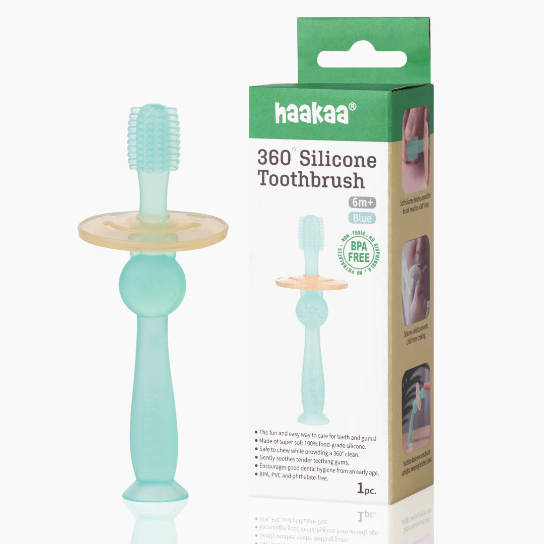 Haakaa 360° Silicone Toothbrush 1 pk - Image 18