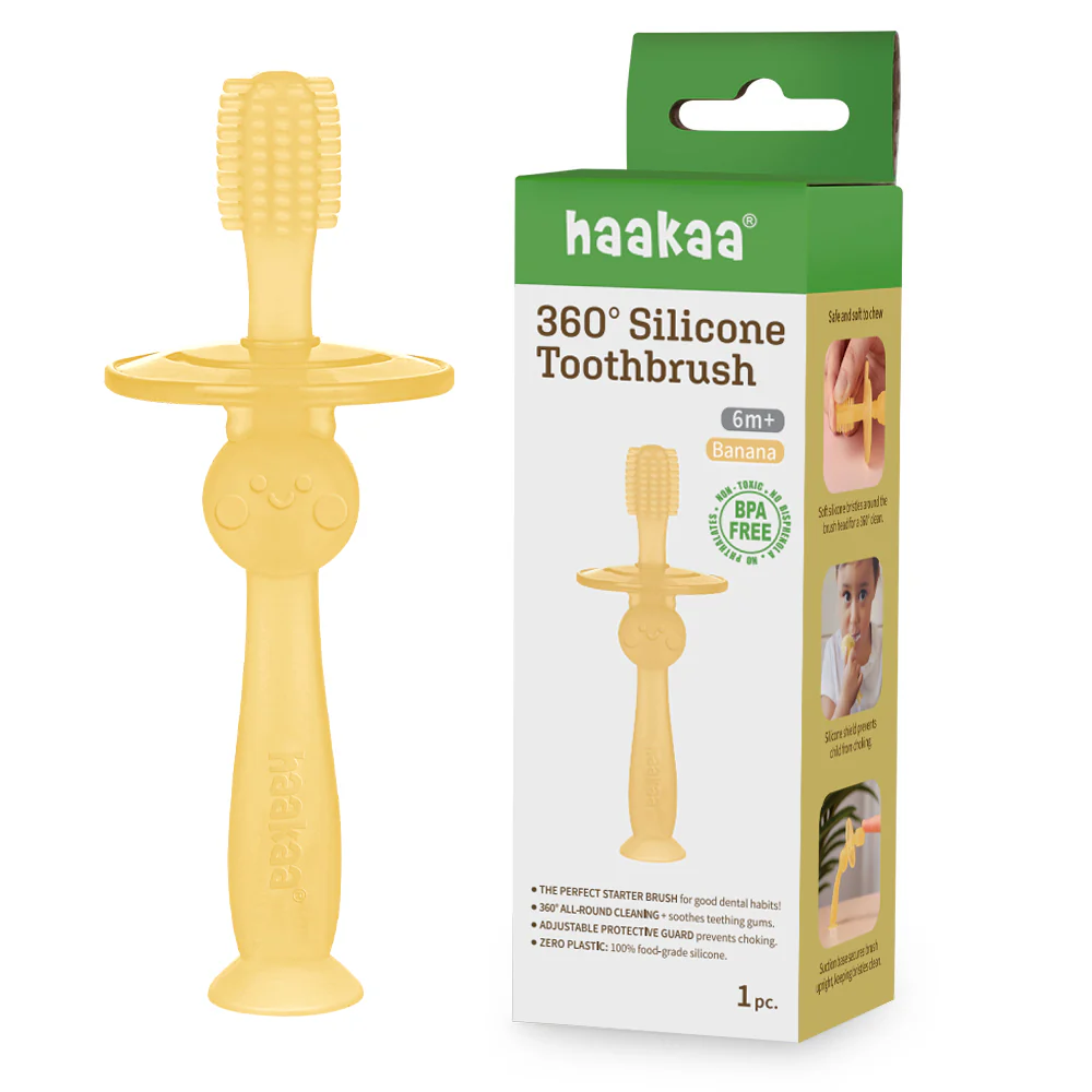 Haakaa 360° Silicone Toothbrush 1 pk - Image 23