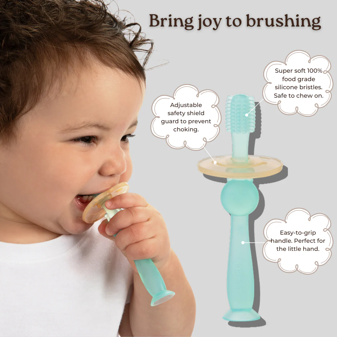 Haakaa 360° Silicone Toothbrush 1 pk - Image 3