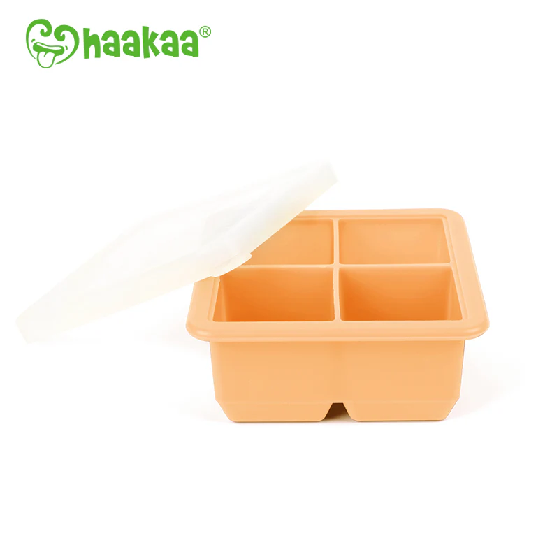 Haakaa Baby Food and Breast Milk Freezer Tray (Pack of 4)