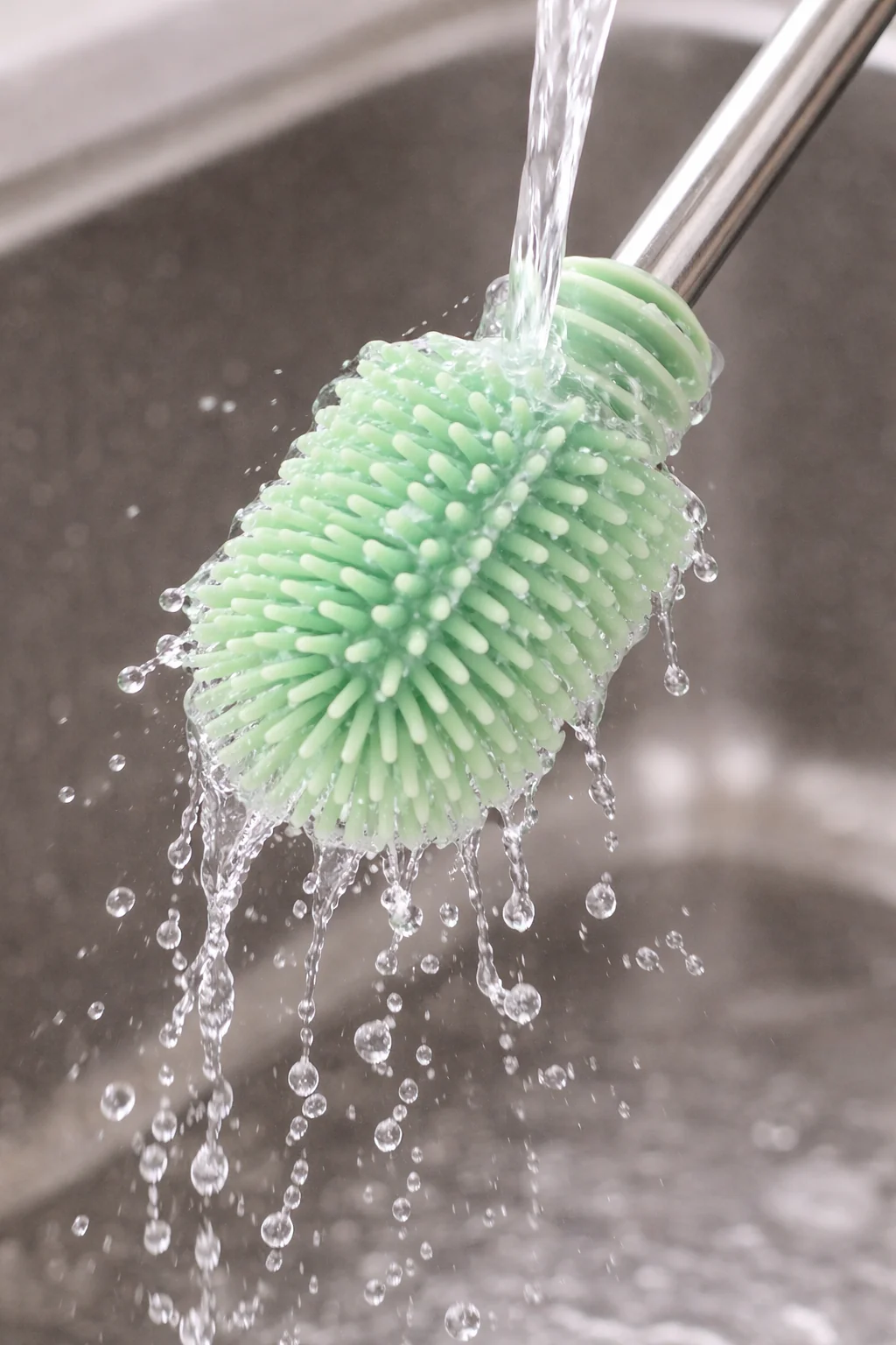 Haakaa Double-Ended Silicone Brush 1 PK - Image 13