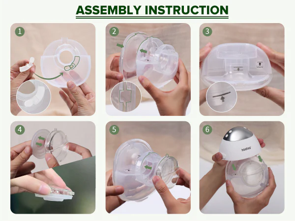 Haakaa E-Ladybug™ Wearable Electric Breast Pump – 2 Sets per Pack (Each Set Includes 2 Pumps) - Image 12