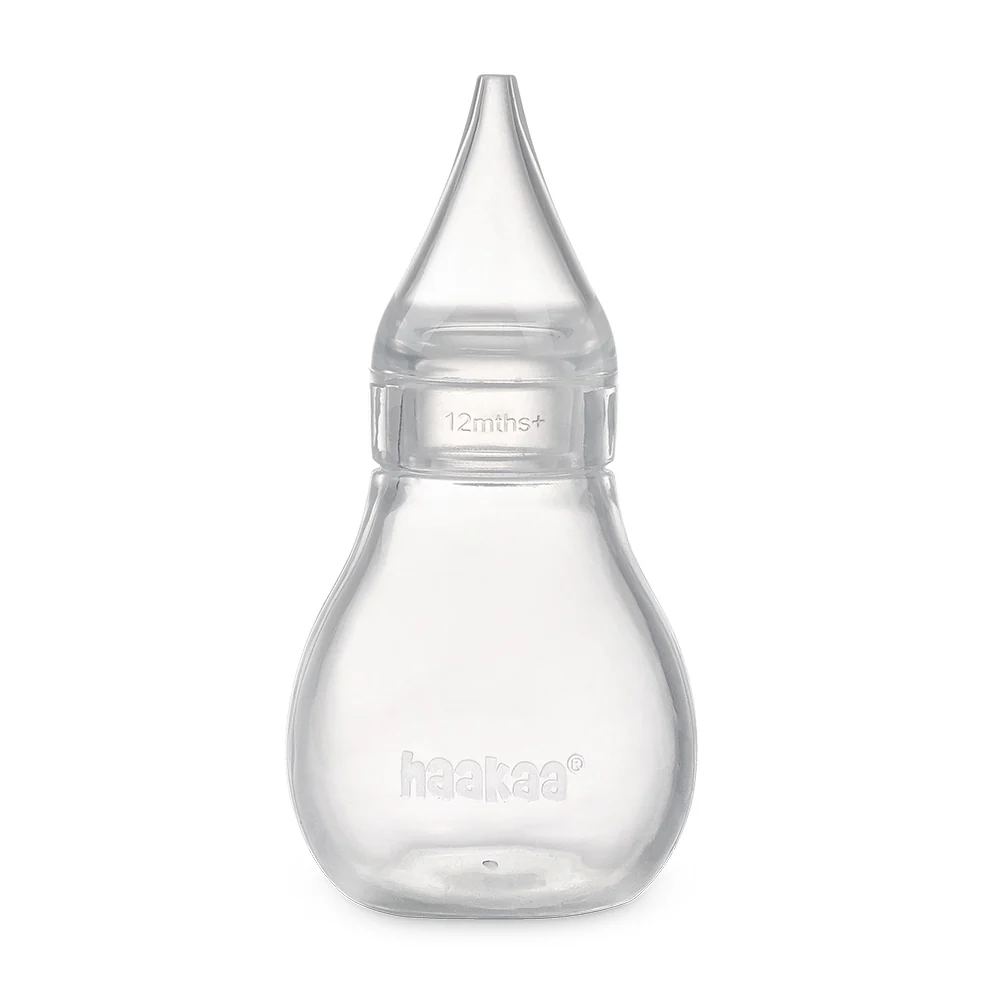 Haakaa Easy-Squeezy Silicone Bulb Syringe (0m+) (Pack of 4) - Image 4