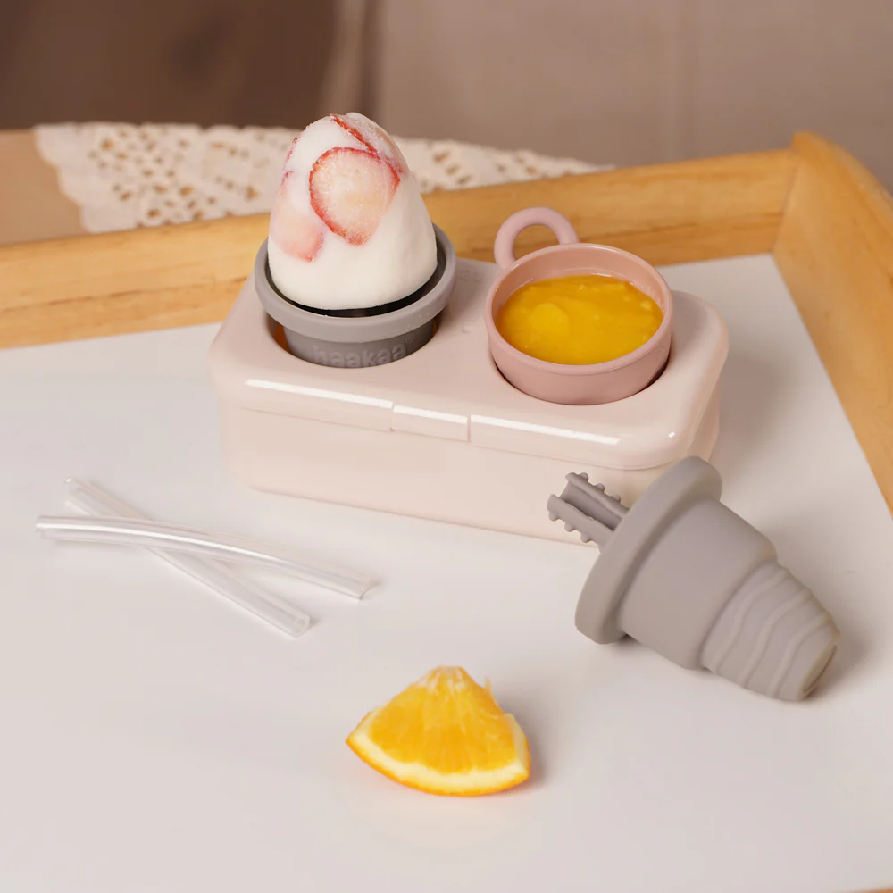 Haakaa Freeze-N-Sip Ice Cream Mould Set - Image 5