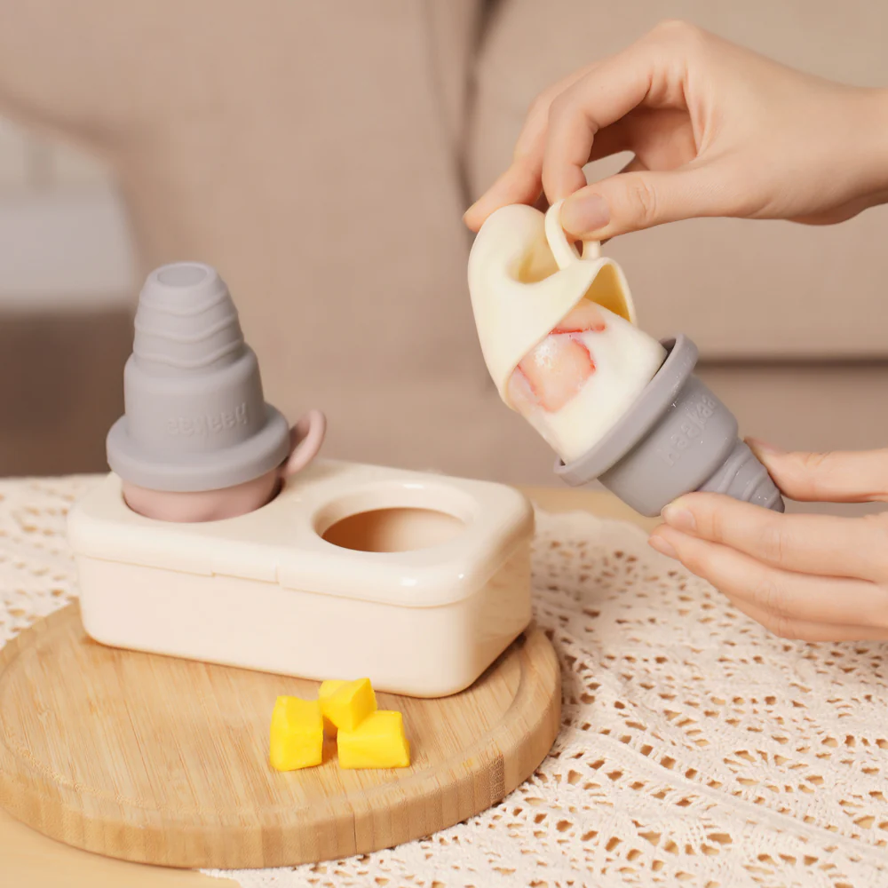 Haakaa Freeze-N-Sip Ice Cream Mould Set - Image 6