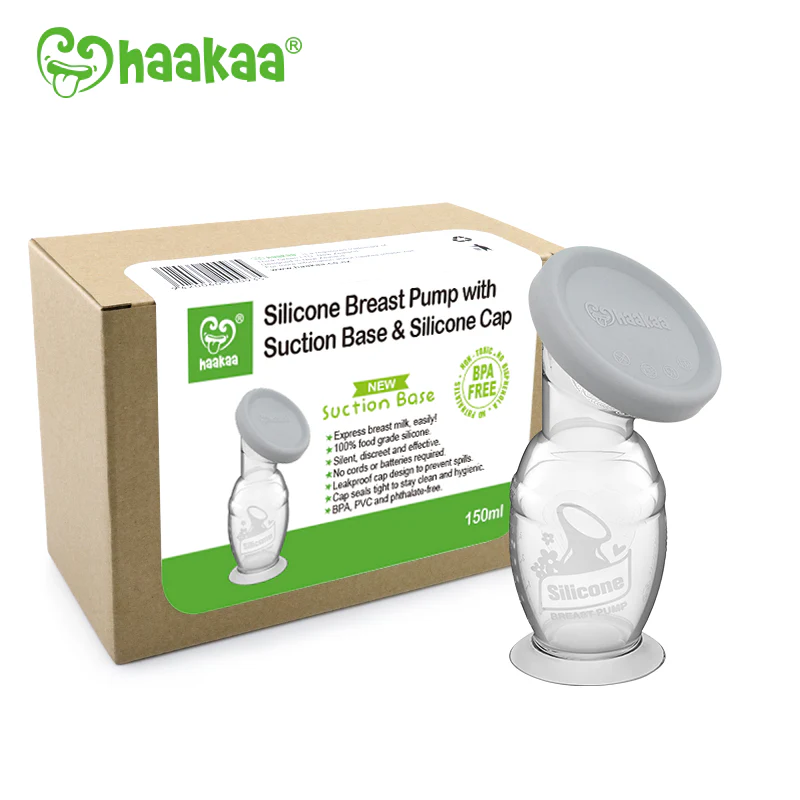 Haakaa Gen 2 Silicone Pump with Silicon Lid 1 Set - Image 3