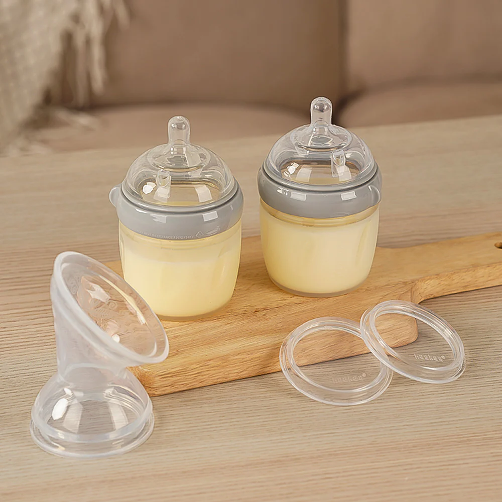 Haakaa Gen 3 Silicone Breast Pump and Bottle Pack 160 ml/6 oz - Image 7