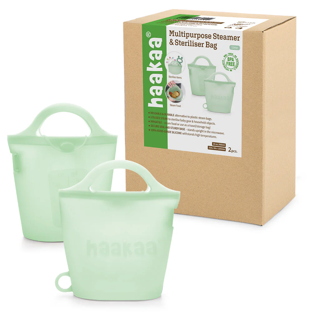 Haakaa Multipurpose Steamer & Steriliser Bag (Pack of 4) - Image 16