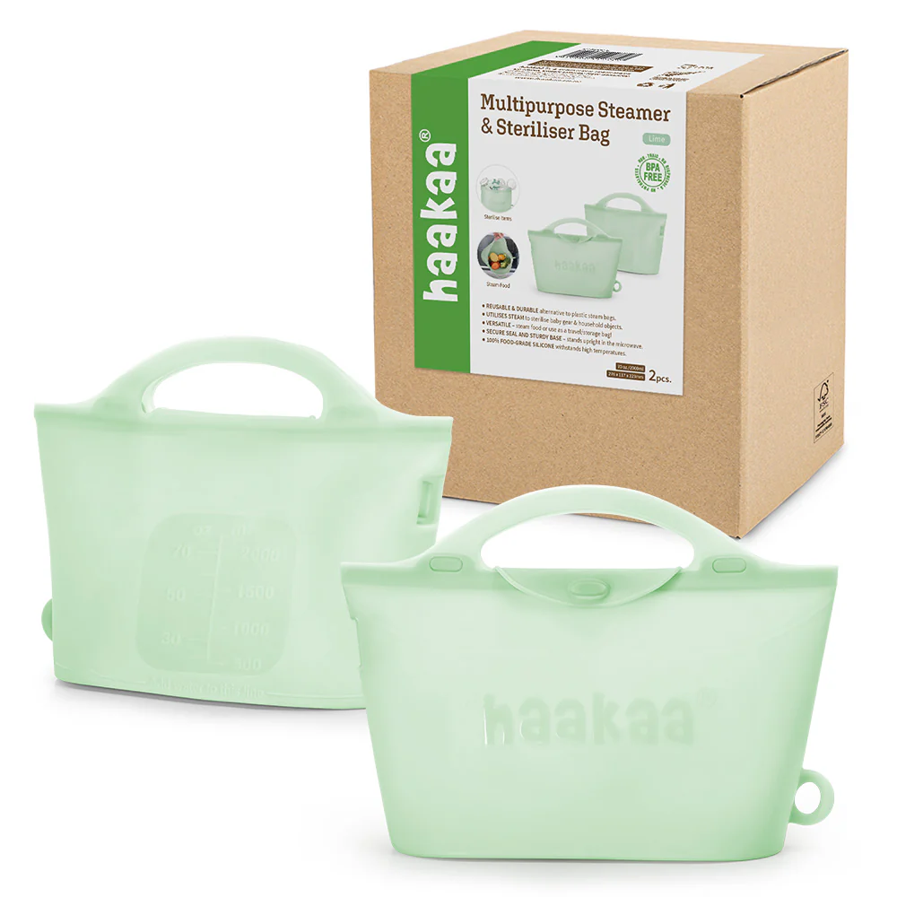 Haakaa Multipurpose Steamer & Steriliser Bag (Pack of 4) - Image 17