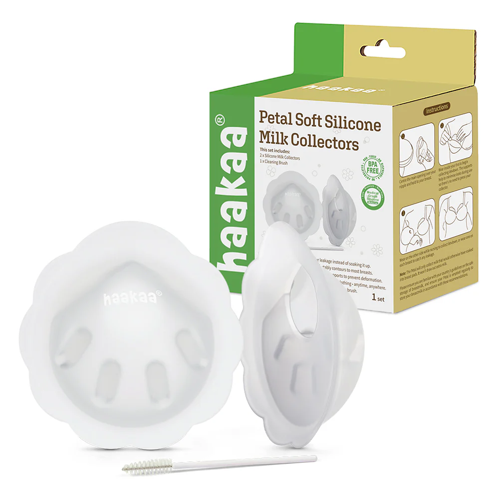 Haakaa Petal Soft Silicone Milk Collector 1 oz/30 ml - Image 10