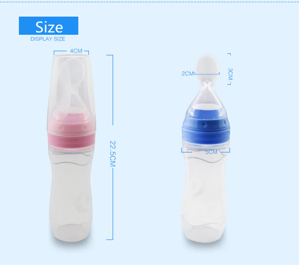 Haakaa Silicone Baby Food Dispensing Spoon with Cap (Pack of 4) - Image 8