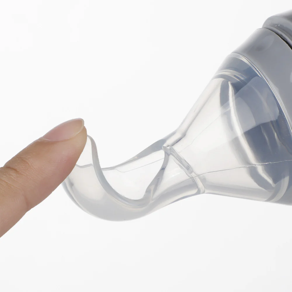 Haakaa Silicone Baby Food Dispensing Spoon with Cap 1 pk - Image 5