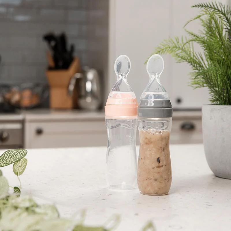 Haakaa Silicone Baby Food Dispensing Spoon with Cap 1 pk - Image 7