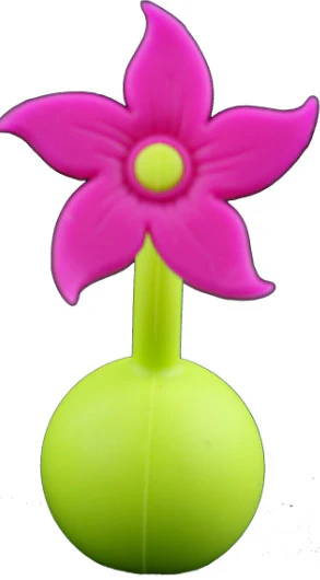 Haakaa Silicone Breast Pump Flower Stopper (Pack of 6) - Image 3