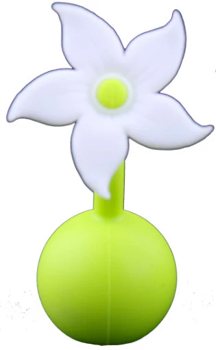 Haakaa Silicone Breast Pump Flower Stopper (Pack of 6) - Image 4