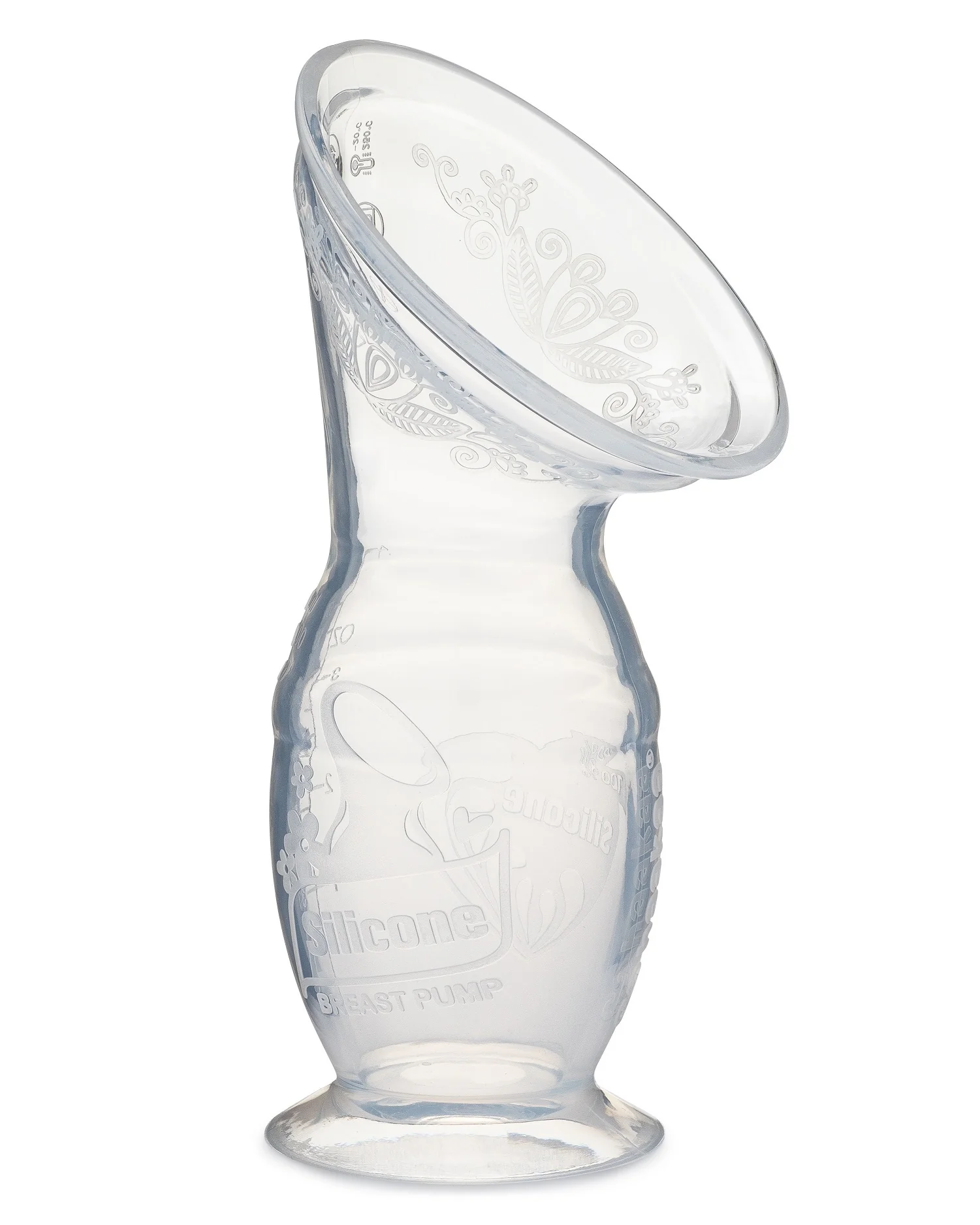 Haakaa Gen 2 Silicone Breast Pump with Suction Base 4 oz and Silicone Flower Stopper Set - Image 3