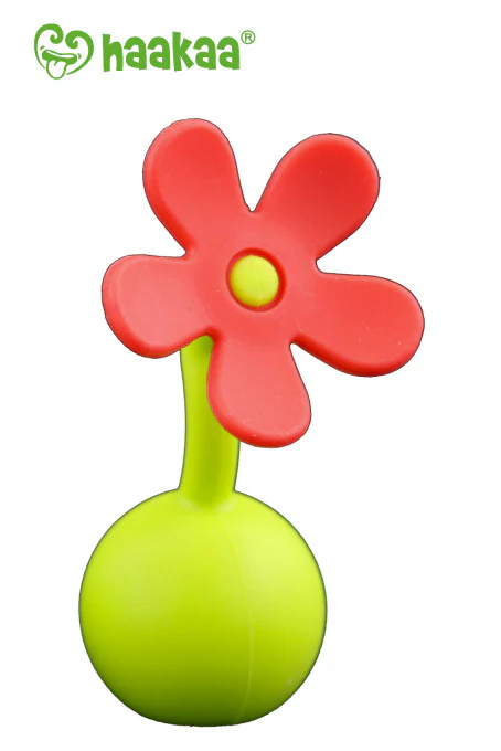 Haakaa Gen 2 Silicone Breast Pump with Suction Base 5 oz and Silicone Flower Stopper Set - Image 8