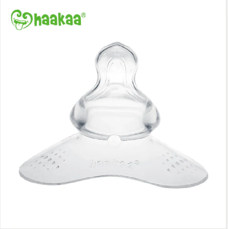 Haakaa Silicone Breastfeeding Nipple Shield with Orthodontic Nipple, 1 PK (Pack of 4) - Image 5