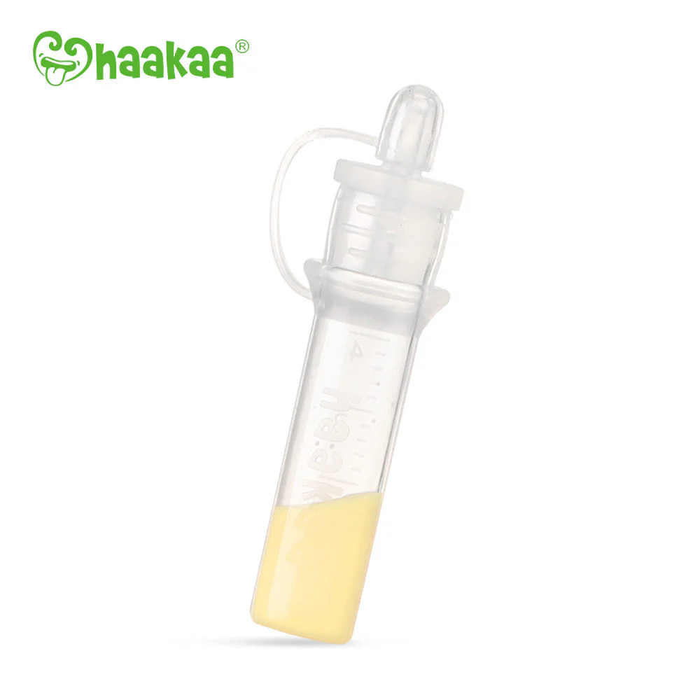 Haakaa Silicone Colostrum Collectors 4 ml, 1 PK (Pre-Sterilized) - Image 4