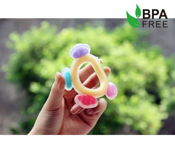 Haakaa Silicone Ferris Wheel Teether (Pack of 4) - Image 3