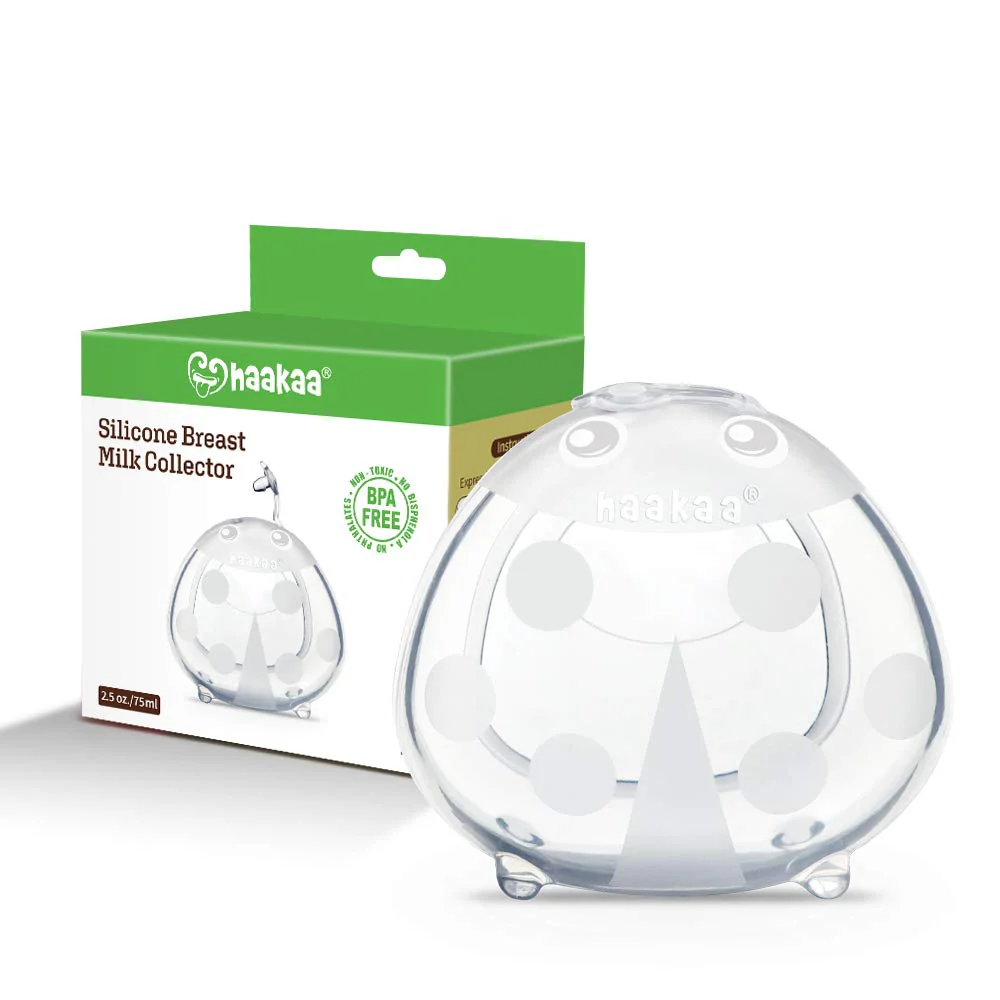 Haakaa Ladybug Silicone Milk Collector 2.5 oz/75 ml - Image 9