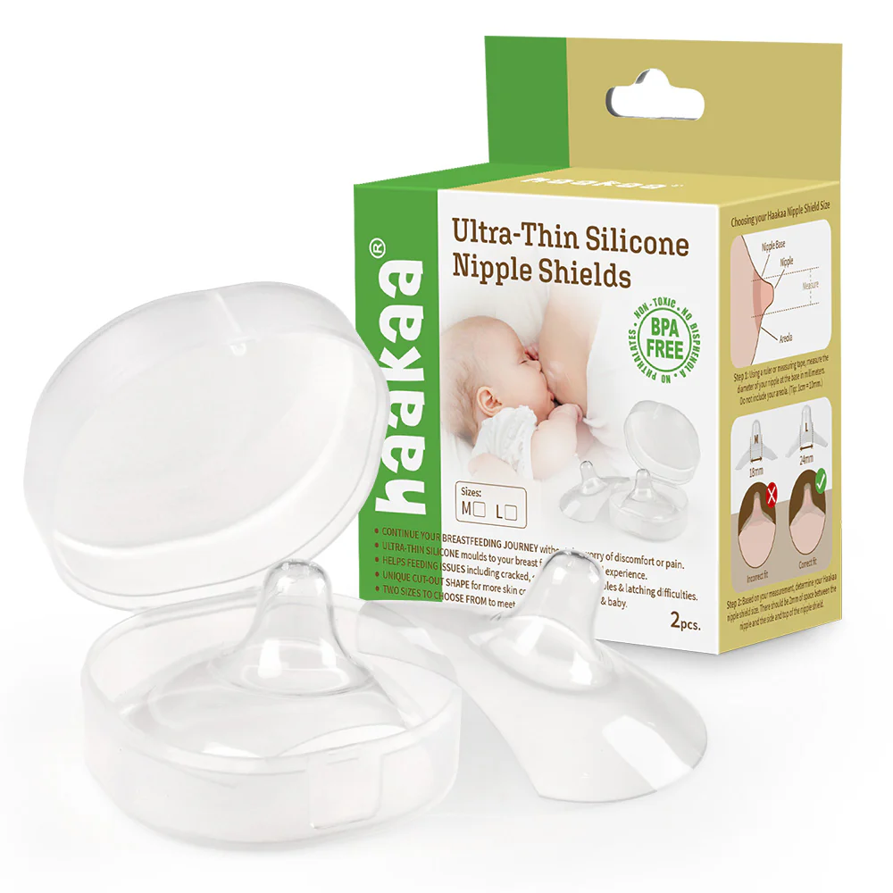 Haakaa Silicone Nipple Shields 2-pk (18 mm) - Image 15