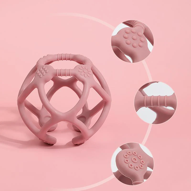 Haakaa Silicone Teething Ball 1 PK (Pack of 4) - Image 3