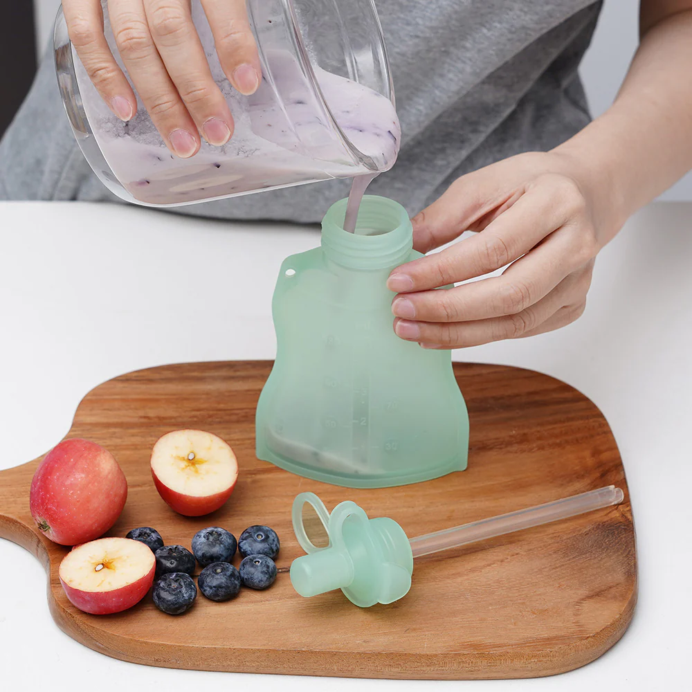 Haakaa Silicone Yummy Pouch 4.5 oz - Image 4