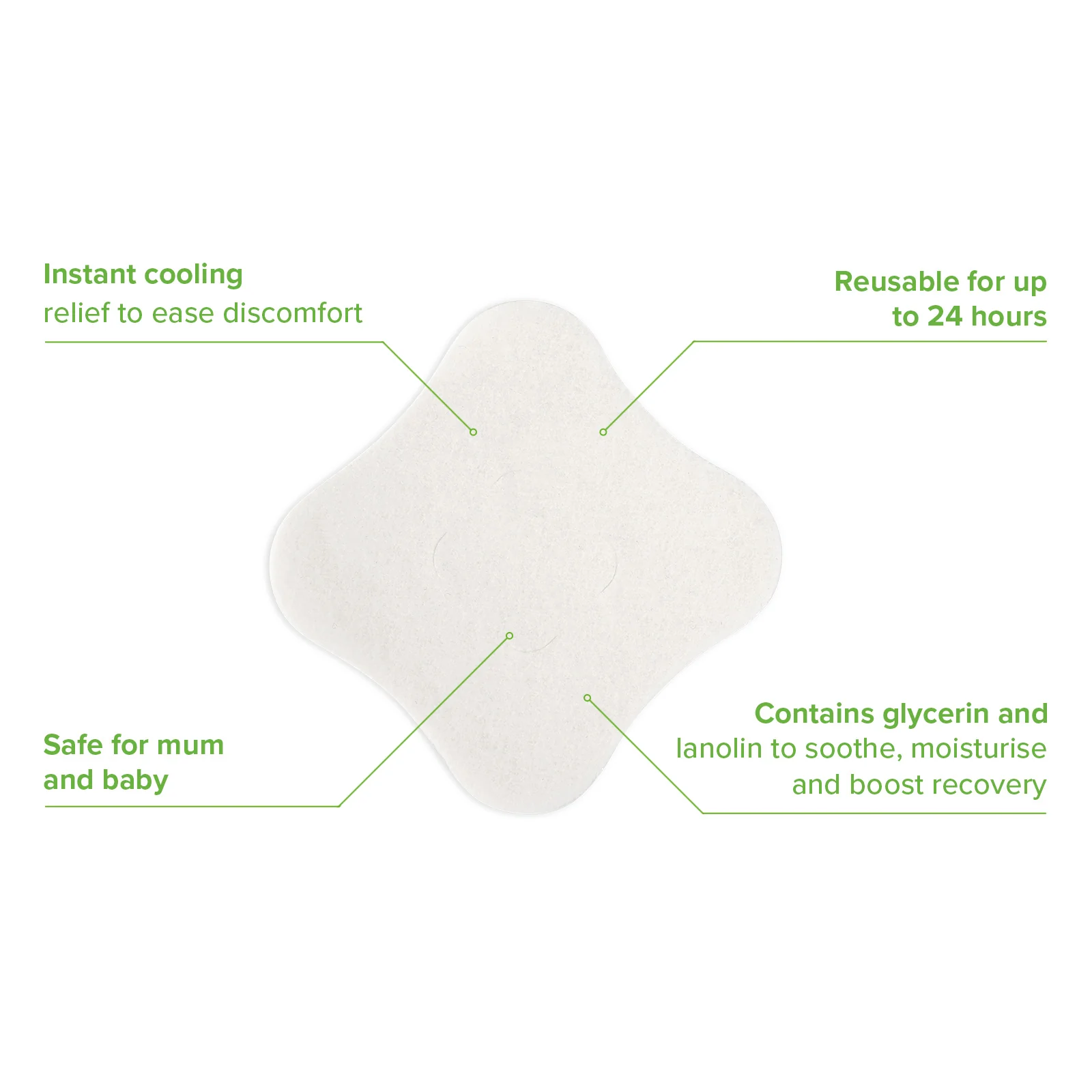 Haakaa Soothing Hydrogel Breast Pads - Image 11
