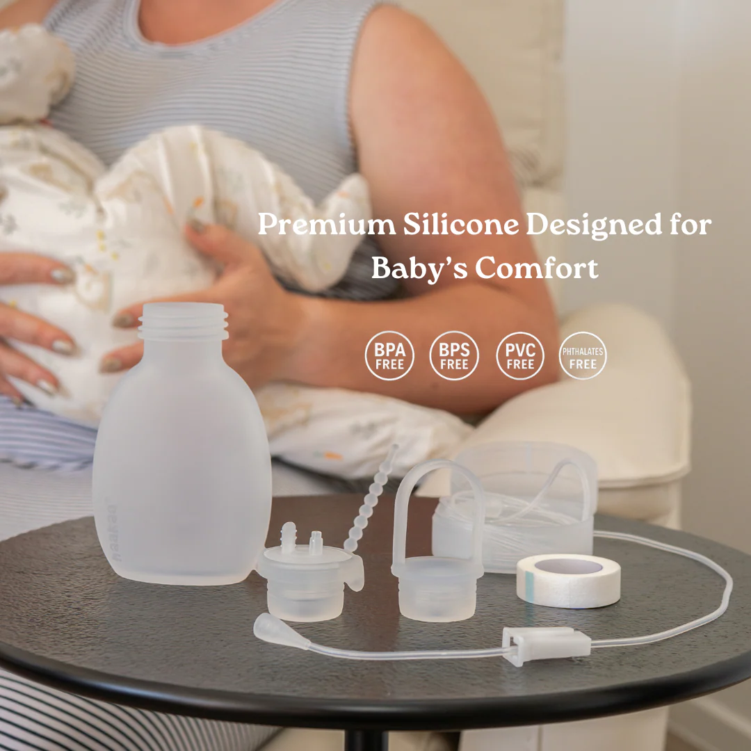Haakaa Supplemental Feeding Tube & Pouch Set - Image 3