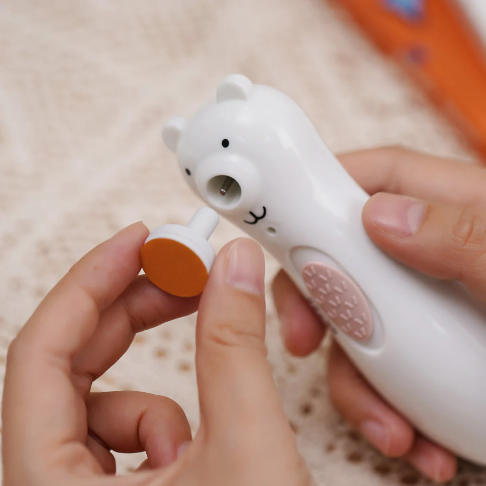 Haakaa Happii Bear Rechargeable Nail Trimmer Set - Image 16