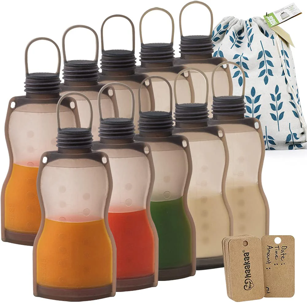 Haakaa Silicone Milk Storage Bag (9oz/260ml) - Image 13