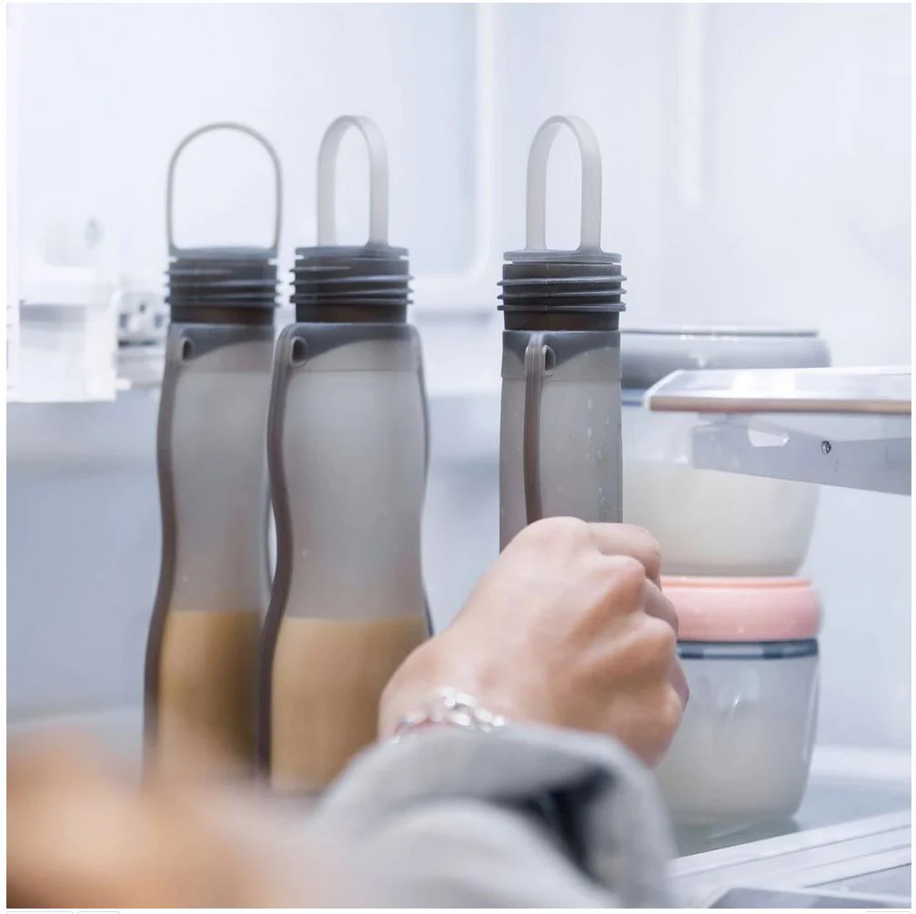 Haakaa Silicone Milk Storage Bag (9oz/260ml) 2 PK (Pack of 4) - Image 5